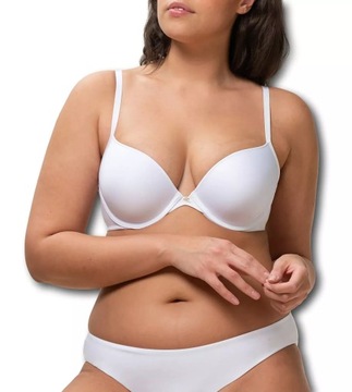 Triumph белый Body Make-Up Essentials WHU мягкий бюстгальтер пуш-ап на косточках
