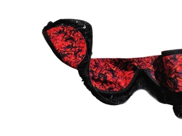 ДВУХСЛОЙНЫЕ ШТОРЫ ПЛИССИРОВАННЫЕ, КРАСНЫЙ ПЛЮШ