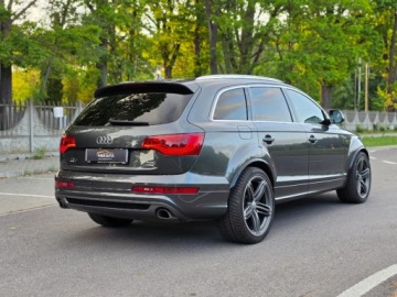 Audi Q7 I SUV Facelifting 3.0 TDI DPF 245KM 2013 Audi Q7 3.0TDI Quattro 2x S-Line Nowy Rozrzad Panorama Alcantara Full Serw, zdjęcie 2