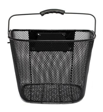 СЪЕМНАЯ МЕТАЛЛИЧЕСКАЯ КОРЗИНА ДЛЯ ВЕЛОСИПЕДА КОРЗИНА ДЛЯ ВЕЛОСИПЕДА