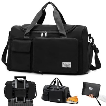 Спортивная дорожная сумка, туристический тренировочный багаж для тренировок 48x28x28CM