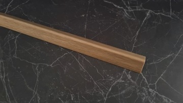 KĄTOWNIK PCV Osłona PVC NAROŻNIK 10x10mm DĄB DARK 250cm