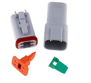 Kostka Złącze Hermetyczne DEUTSCH DT 4 PIN komplet