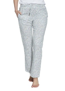 Spodnie piżamowe Cornette 690/37 S-2XL damskie XXL szary jasny