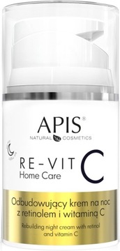 APIS RE VIT C Krem na noc retinol witamina C 50ml