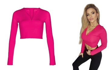 TOP TOPIK короткая БЛУЗКА с леопардовым принтом, вырез XS/S