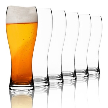 Kufle szklanki wysokie do piwa Chill 500ml KROSNO