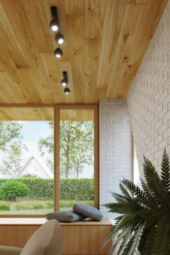 Plafon OCULARE 4L czarny nowoczesny do kuchni i sypialni Sollux led