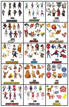 МОЮЩИЕСЯ ДЕТСКИЕ ТАТУ ВРЕМЕННЫЕ СУПЕР МАРИО - 8 ШТ. / 150 ДИЗАЙНОВ