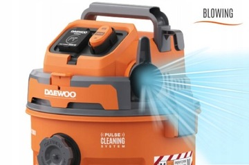 Промышленная пылесос Daewoo Davc 2500SD 25L Говорящий фильтр сухой влажный