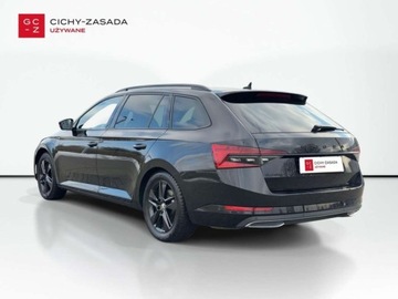 Skoda Superb III Kombi Facelifting 2.0 TDI SCR 200KM 2022 Skoda Superb Sportline, ACC, Hak, Ambiente, Matrix, Kamera 360, DCC 2.0, zdjęcie 2