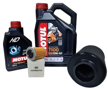 Olej, filtr CF MOTO 820 CFMOTO X8 zestaw serwisowy