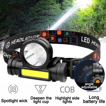 REFLEKTOR COB REFLEKTOR Z MAGNETEM RĘCZNA LATARKA 1200lm