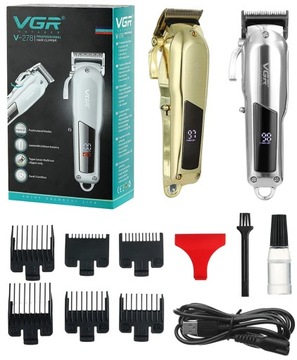 ПРОФЕССИОНАЛЬНЫЙ БЕСПРОВОДНОЙ КЛИМЕР ДЛЯ ВОЛОС С РЕГУЛИРОВКОЙ 6 ВНИМАНИЕ + МАСЛО