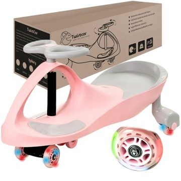 Гравитационная поездка на детском транспорте со светодиодными колесами