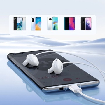 Наушники-вкладыши Joyroom JR-EC05 USB-C — белые