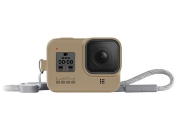 Etui silikonowe GOPRO 8 Sleeve + Lanyard AJSST-006