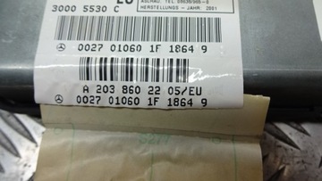 AIRBAG SEDADLA SPOLUJEZDCE MERCEDES CL203 2038602205