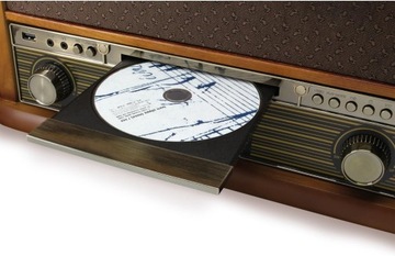 Gramofon RETRO Soundmaster NR560 kaseta CD MP3 USB RADIO FM Bluetooth AUX