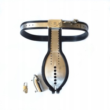 Запираемый пояс верности из нержавеющей стали для Fe