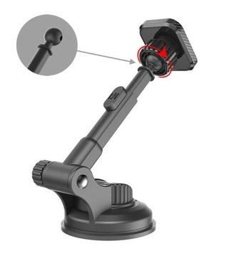 SAMOCHODOWY MAGNETYCZNY UCHWYT DO TELEFONU SILIKON