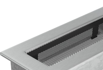 Решетка вентиляционная каминная 17х37, полированная