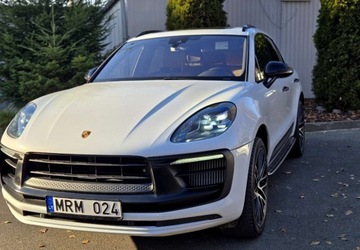 Porsche Macan SUV Facelifting II 2.9 S 380KM 2022 Porsche Macan Perlowykolor Skora Bogata wersja wyposazenia 2.9 Benzyna
