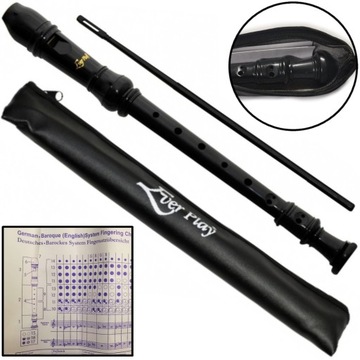 HY-26B BK Flet prosty sopran czarny Ever Play