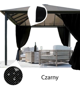 ZASŁONY OGRODOWE WODOODPORNE tunel 210 cm