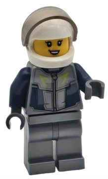LEGO CITY Kobieta Kierowca Rajdowy cty1593 minifigurka NOWA