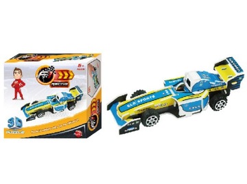 MODEL POJAZD SKŁADANIA PUZZLE 3D - 6 WZORÓW 0649
