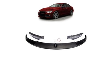 DOPLNĚNÍ PŘEDNÍHO NÁRAZNÍKU CARBON LOOK BMW 3 (F30) SEDAN (F31) TOURING 2