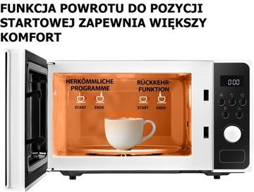 Toshiba MM2-AM23PF(WH) микроволновая печь 8 ПРОГРАММ 800 Вт 23 л