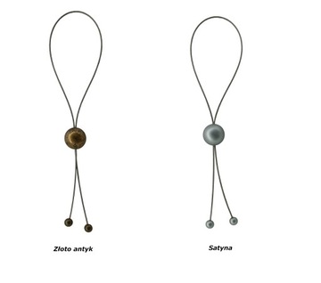 ЛИНКА ТВИННЕР с шариком для САТИНОВЫХ штор