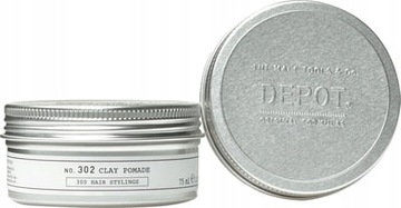 DEPOT 302 CLAY POMADE Матирующий для волос 75мл
