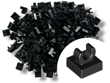 LEGO 15712 Plate TILE UCHWYT 1x1 Czarny 25 szt