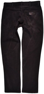 WRANGLER spodnie HIGH WAIST slim BLACK jeans TEXAS SLIM _ W32 L30