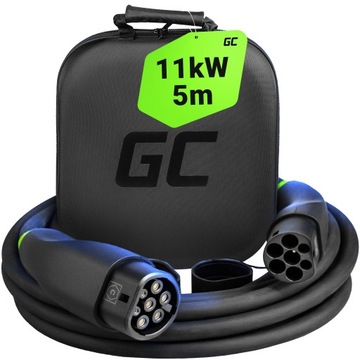 GC Snap Kabel EV Typ 2 11kW 5m 16A do Ładowania Samochodu Elektrycznego EV