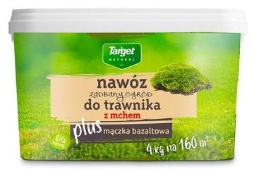 TARGET NAWÓZ Z MĄCZKĄ DO TRAWNIKA Z MCHEM 4KG