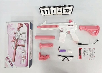 DUŻY ELEKTRYCZNY PISTOLET NA WODĘ M416 AUTOMATYCZNY STRZELANKA ZABAWKA
