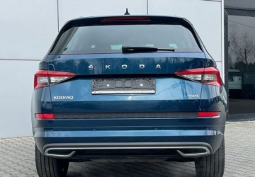 Skoda Kodiaq I SUV 2.0 TSI 190KM 2021 Skoda Kodiaq 4x4 LK Bogata Wersja Skora Automat Hak Led FV23, zdjęcie 11