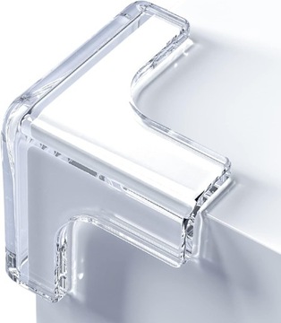 ЗАЩИТА ДЛЯ УГЛОВ МЕБЕЛЬНОГО СТОЛА, ПРОЗРАЧНАЯ, 3-СТОРОННЯЯ, ПРОЧНЫЙ КЛЕЙ, 10 ШТ.