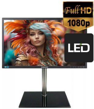 Kl. A! Monitor Samsung S23C650D 23'' LED FullHD DP DVI+Kable