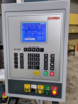 Листогибочный пресс DURMA с ЧПУ 200 т x 3100 мм, 400 правая сторона!