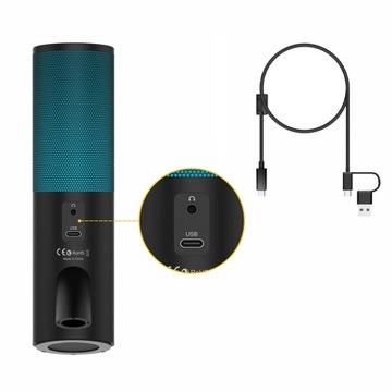 Конденсаторный микрофон 7Ryms SR-AT10 USB-C