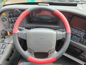 Кожаный чехол на руль НАТУРАЛЬНАЯ КОЖА MAN TGM 15.280