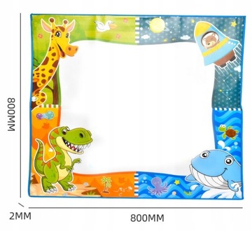 Mata wodna do rysowania dla Dzieci 80x80