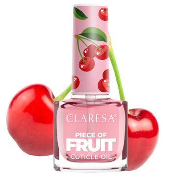 Claresa Oliwka do skórek i paznokci Cherry wiśnia 5ml nawilżająca