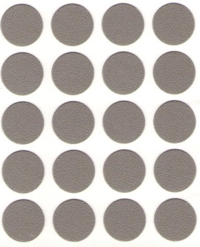 Zaślepka samoprzylepna szara 13mm 20szt 5202
