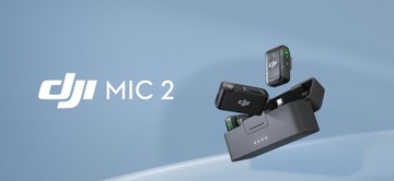 НАБОР РАСШИРЕННОГО DJI MIC 2 SET Беспроводная аудиосистема 2 TX + 1 RX + футляр